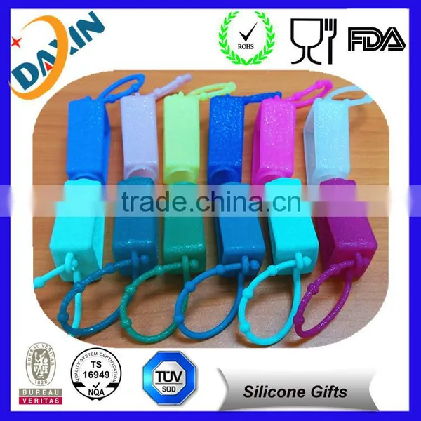 Promotional Hand Silicone Gel Holder BBW Silicone Sanitizer Holder for Ladies photo-4