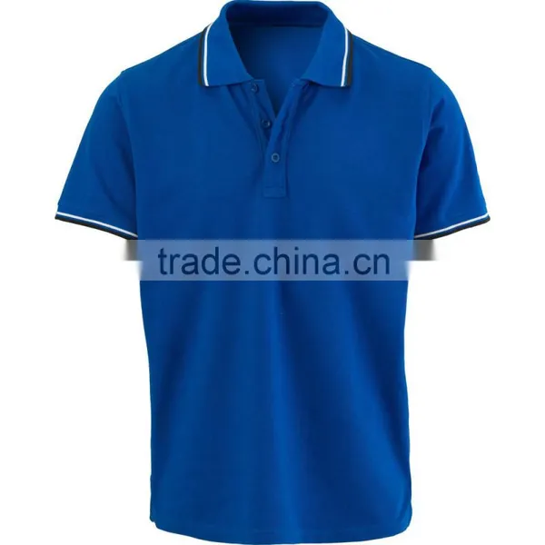 Men's Plain Solid Colour Fashion Polo Shirt photo-3