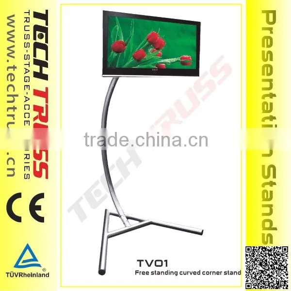 TV03 Aluminum Modern TV Stand For Sale , Loading 80kg , Anodized TV Stand photo-4
