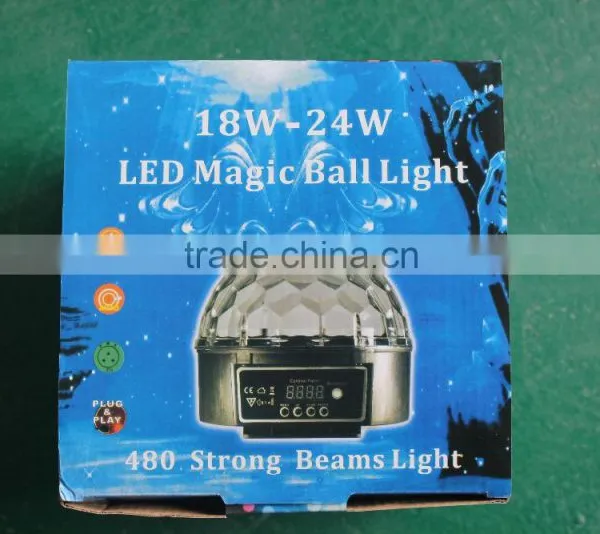 Rgb LED Stage Magic Ball Light Mini RGB Disco DJ Ball Stage Lighting Wholesale photo-3