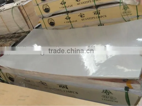 3MMX1220X2440 Whiter Polyester Plywood photo-3