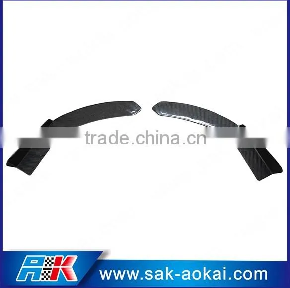 Universal Front Bumper Lip Kit Carbon Fiber Body Kit(pair) photo-3