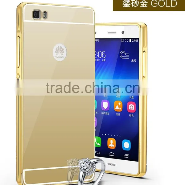 Best Seller Metal Mirror Mobile Phone Bumper And Cover Case For Huawei P8 Lite photo-3