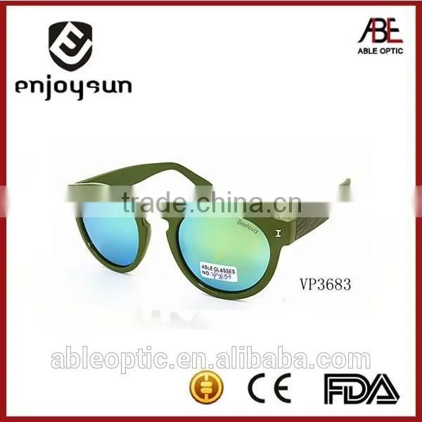 Lady Colorful Injection Round Sunglasses photo-2