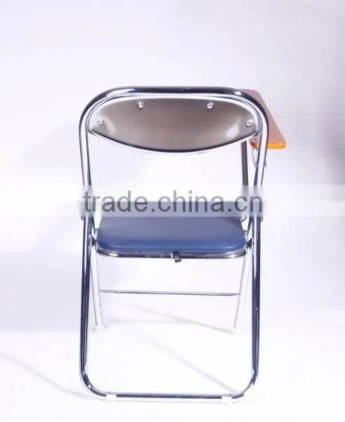 Plastic Folding PU Conference Chairs With Writing Board 1084B photo-4