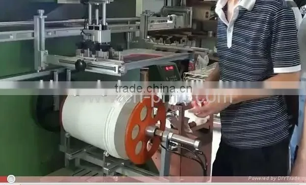 Large Container Screen Printer Cylindrical Screen Printing Machine LC-1200E photo-3