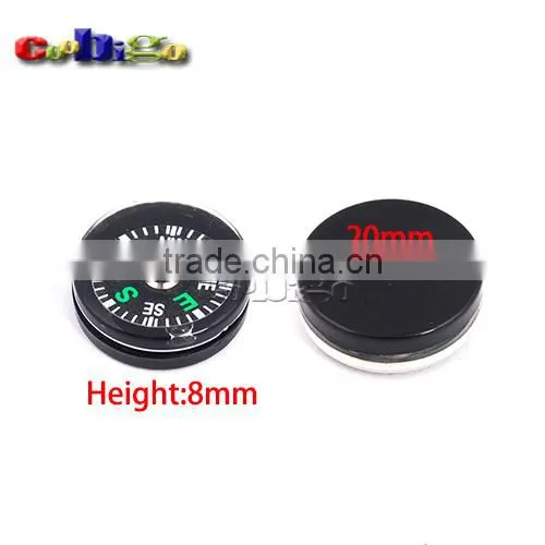 Clear Liquid-filled Plastic Button Small Mini Compass for Survival Kit Hiking Camping Outdoor Sports #FLQ177-20/14/12 photo-2