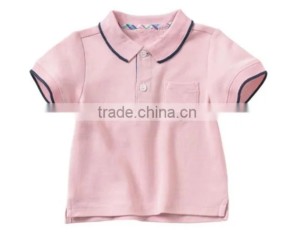 2015 Boys Cotton Poilo Shirts Soft and Moisture Transfer photo-3