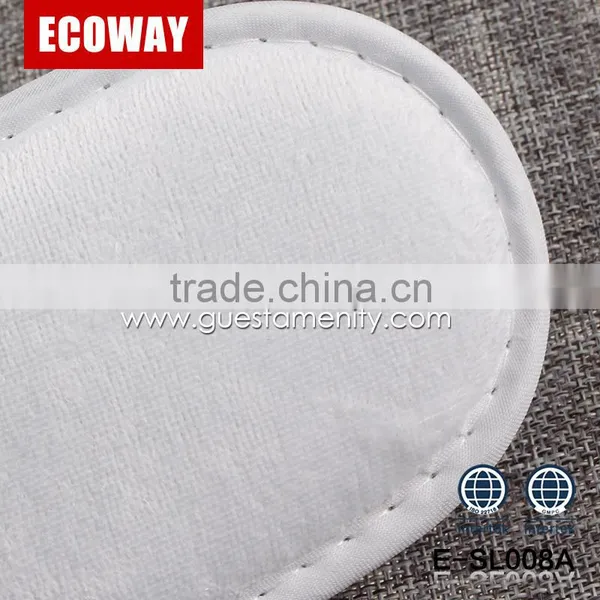 China Velour Open Toe Hotel Slipper New Style Men Hotel Soft Slippers photo-4