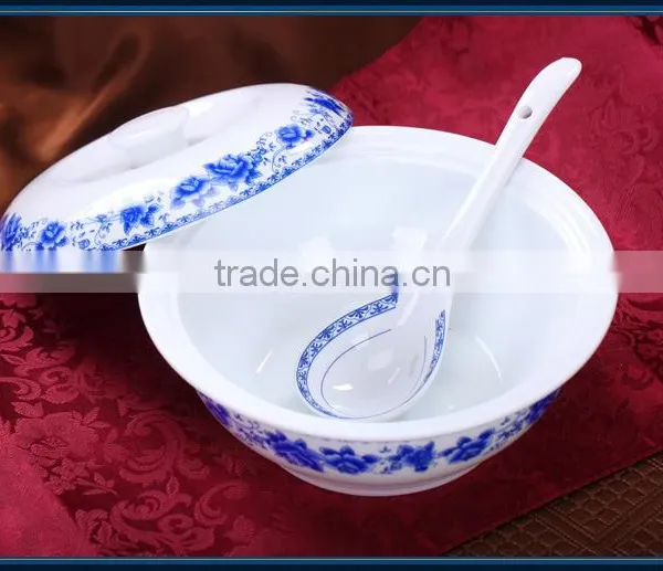 Blue and White Dinnerware 56 Piece Set photo-3