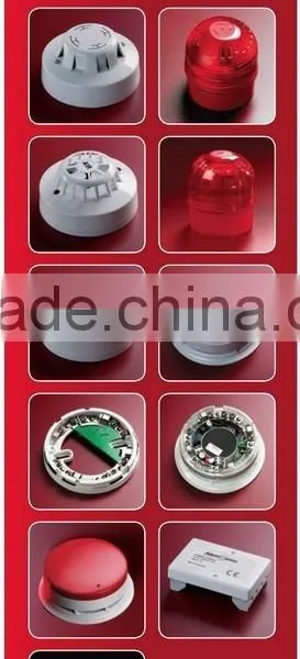 Fire alarm system fire control smoke detector 2-wire network type 4-wire network type photoelectric smoke detectors