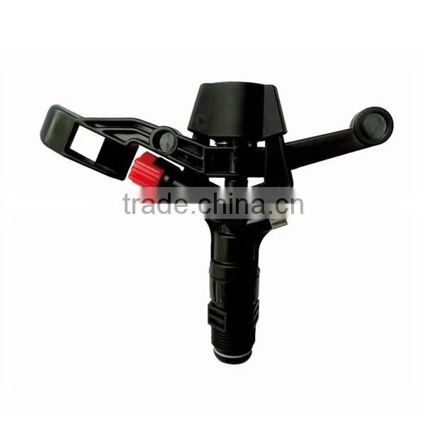 Plastic impact sprinkler irrigation equipment
