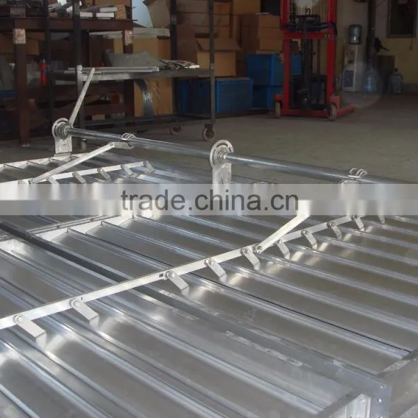 Louvers Material Aluminum 6063/6061, Carbon Steel Louvers Applicated for Air Cooler, Condenser