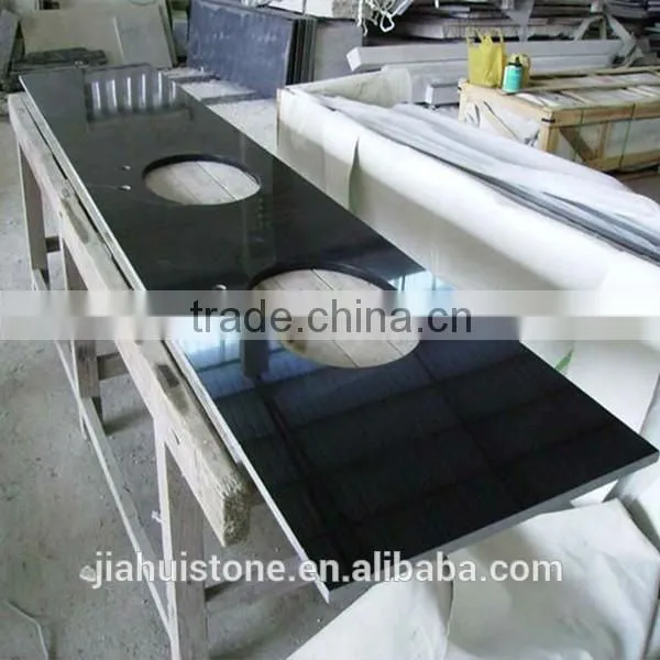 Prefab Kitchen Black Granite Countertop Price photo-2