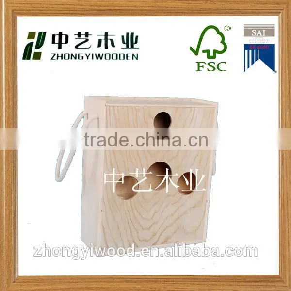 Trade Assurance High Quality Customized Made-in-China Luxury Wooden Wine Box For Sale photo-3