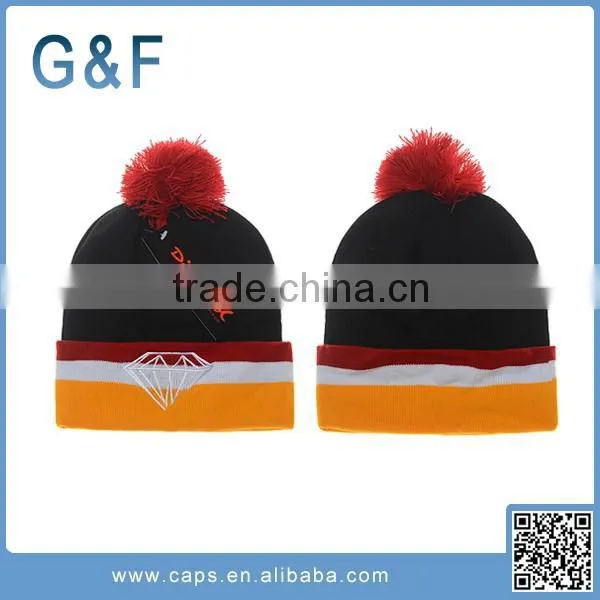 Custom Logo High Quality Knitted Beanies Unisex Hats for Winter Baby Beanies photo-6