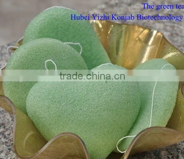 Green Tea Konjac Sponge (all Shapes) photo-3