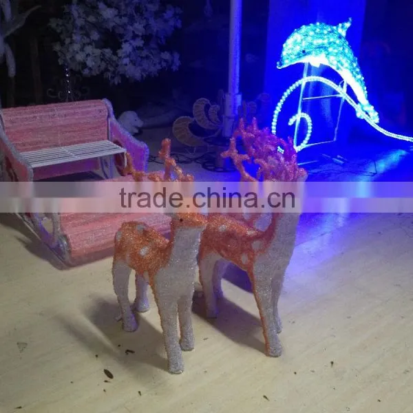 2016 Led Fancy Light Deer Motif Light 3d For Christmas photo-4