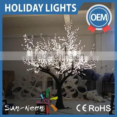 3m High Simulation Led Artificial Cherry Blossom Tree With Leaves For Decoration Quality Choice photo-2