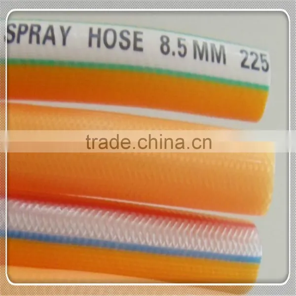 Superior Quality Colorful Stripes Flexible Durable Light PVC Anti-erosion High Pressure Resistant Spraying Hose photo-3