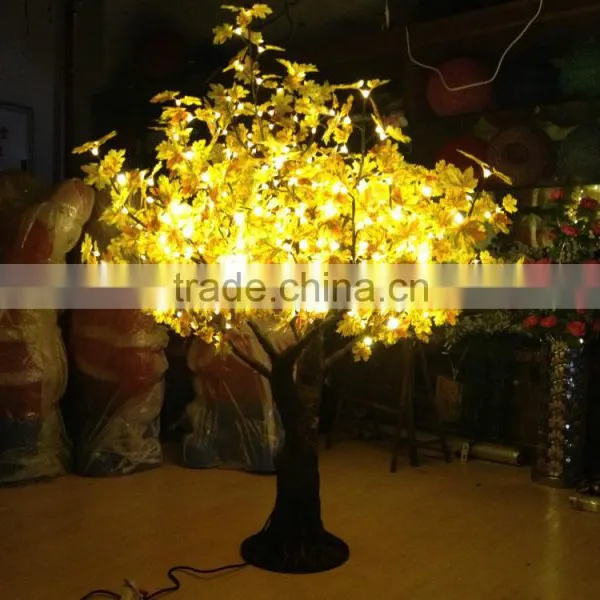 Artificial Autumn Japanese Red Maple Tree With Branches And Leaves photo-4