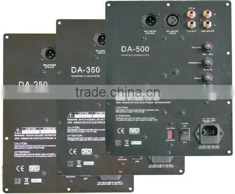 class d amplifier module DA-250/350/500 plate amp module