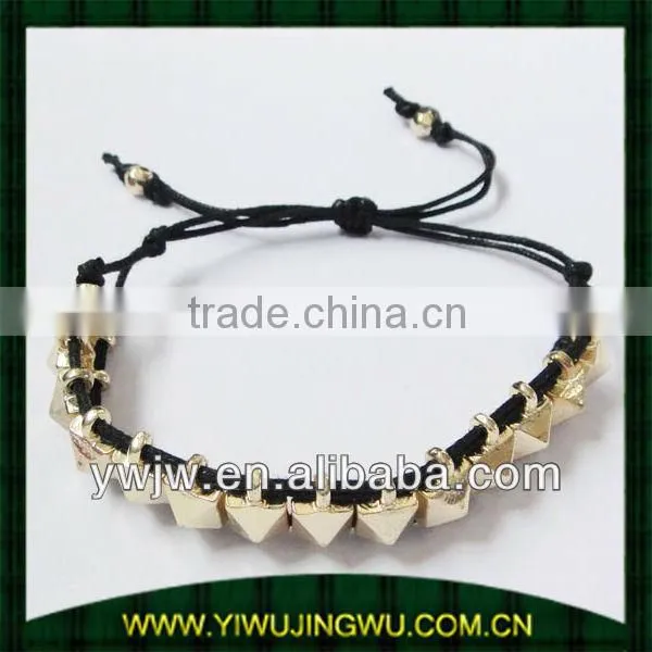 2016 Newest Fashion Hand Woven Bracelet Spike(JW-G1741)