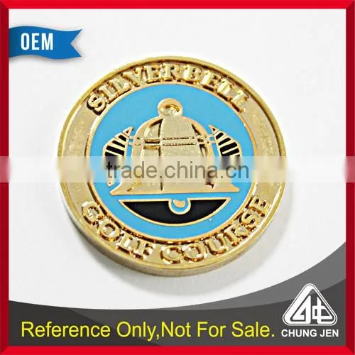 China Supplier Custom Embossed Cut Out Logo Trolley Metal Caddy Coin photo-3