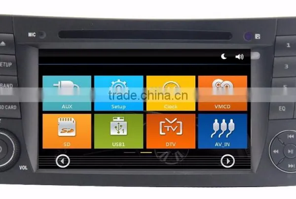 Car Dvd Car Radio for BENZ W211 With Rear View Camera GPS BT IPOD TV Radio RDS photo-3