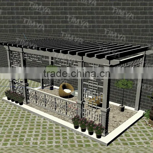 Outdoor Steel Party Tent Canopy Garden Oasis Bay Window Gazebo photo-6