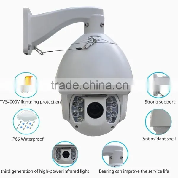 2016 Suntor Intelligent 22x 1080P Infrared Digital HD High Speed Dome IP IR Camera photo-2