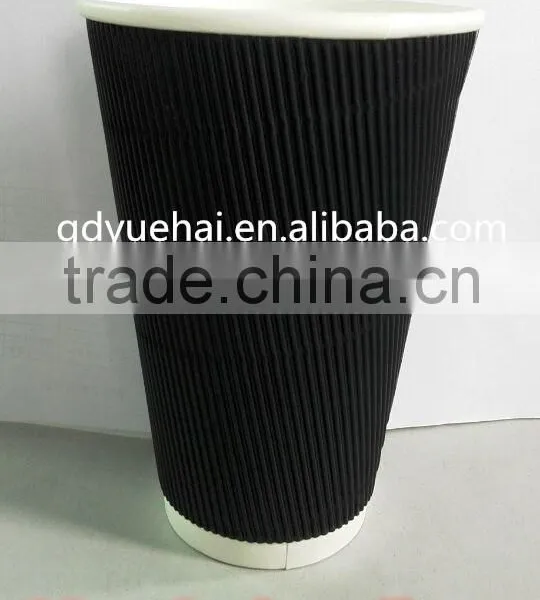 2016 Self Design Logo Colorful Printed Disposable Paper Coffee Cup Hot/Cold Paper Cups Wholesale photo-3