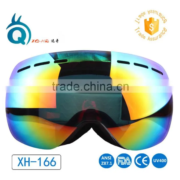 Guangzhou Manufacturer Custom High Reflective Snowboard Goggles Ski Goggles photo-3