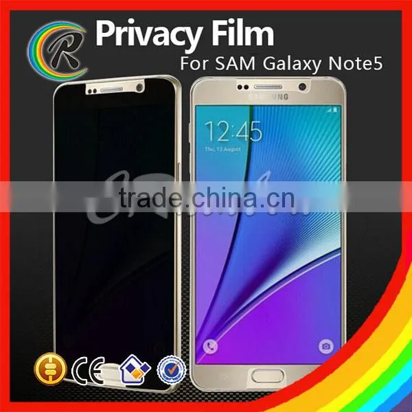 Paypal Accept Privacy Glass for Samsung Galaxy Note 5 Privacy Glass Screen Protector photo-3