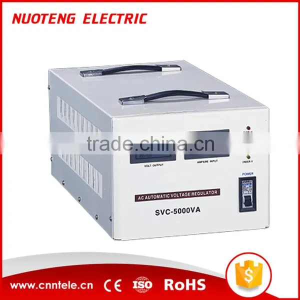 SVC 500v 1kv 2kv 3kv 5kv LED Automatic Voltage Stabilizer photo-3