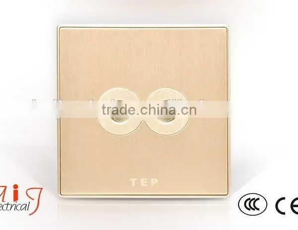 Hot Sale Electrical Double TV Socket 2 Gang TV Socket photo-4