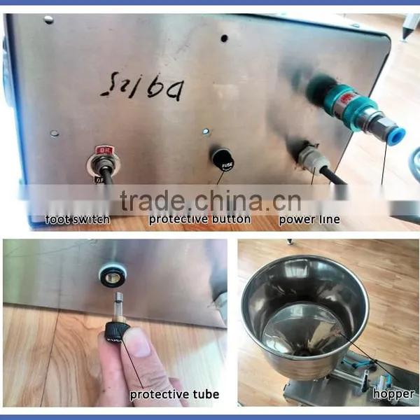 Factory Price Semi-automatic Horizontal TypeWater Based Paste Filling Machine photo-3