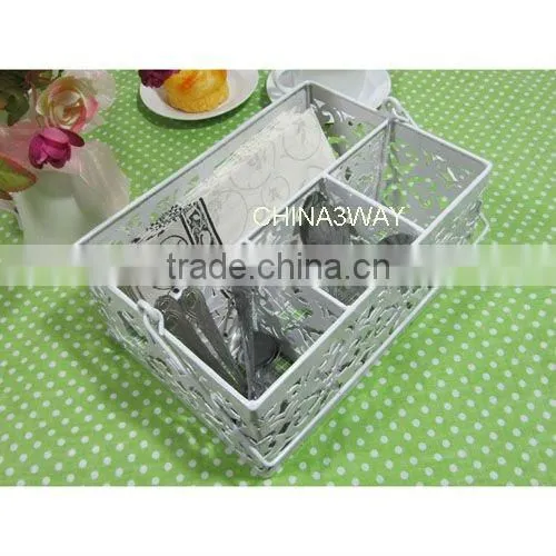Chrome Promotion Plated Decorative Wire Basket photo-3