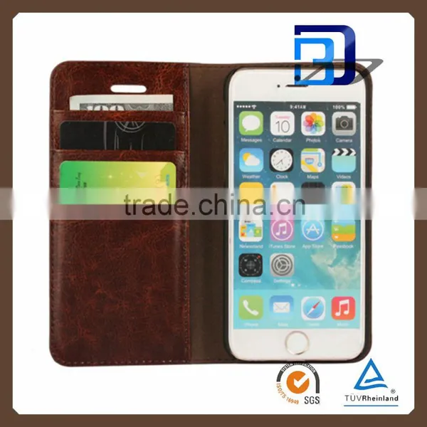 Phone Case Wallet Leather Flip Cover for Oppo R7, for Oppo R7 Leather Case photo-2