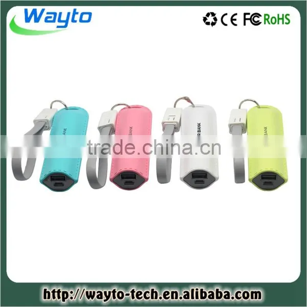 Ultrathin Rohs Power Banks For Mobile Phone 2600mah Battery Powered Emergency Power Bank photo-2
