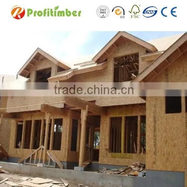 Exterior Wooden OSB Roof Decking Sheathing Board photo-6