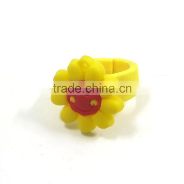 China Suppliers Cartoon Cute Custom Shaped Wholesale Rubber Rings photo-3