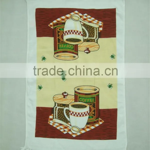 3 Pcs Pigment Print Cotton Kitchen Towel Set photo-6