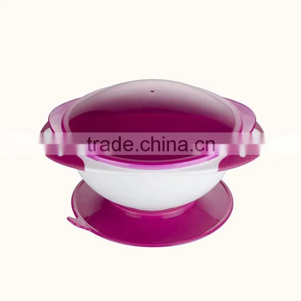 Baby Sucker Feeding Bowl Food Grade Baby Bowl Sets Wholesale photo-3