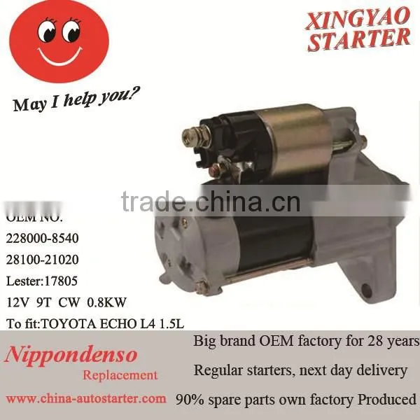 0.8KW 12v New Automatic Car Starter for Japanese Car OEM CODE228000-8540
