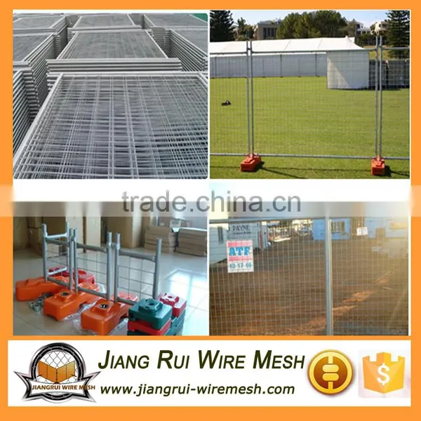 Galvanized Temporary Construction Chain Link Fence