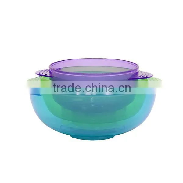 Baby Bowls With 3 Bright Colorful Bowls And 3 Lids Perfect For Babies And Toddlers photo-2