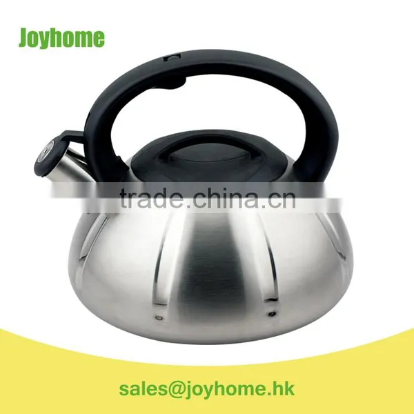 Pumpkin Shape Stainless Steel Colored Whistling Kettle