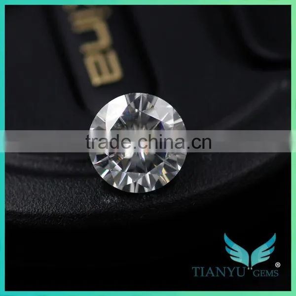 Lab Created Diamonds DEF Colorness Stone Foreverone Band Moissanite photo-4