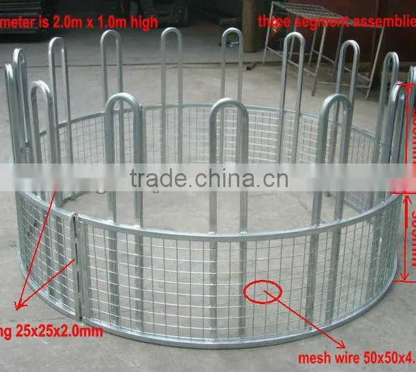 Hot Dipped Galvanized Steel Sheep Fence Panel/round Bale Feeder photo-6